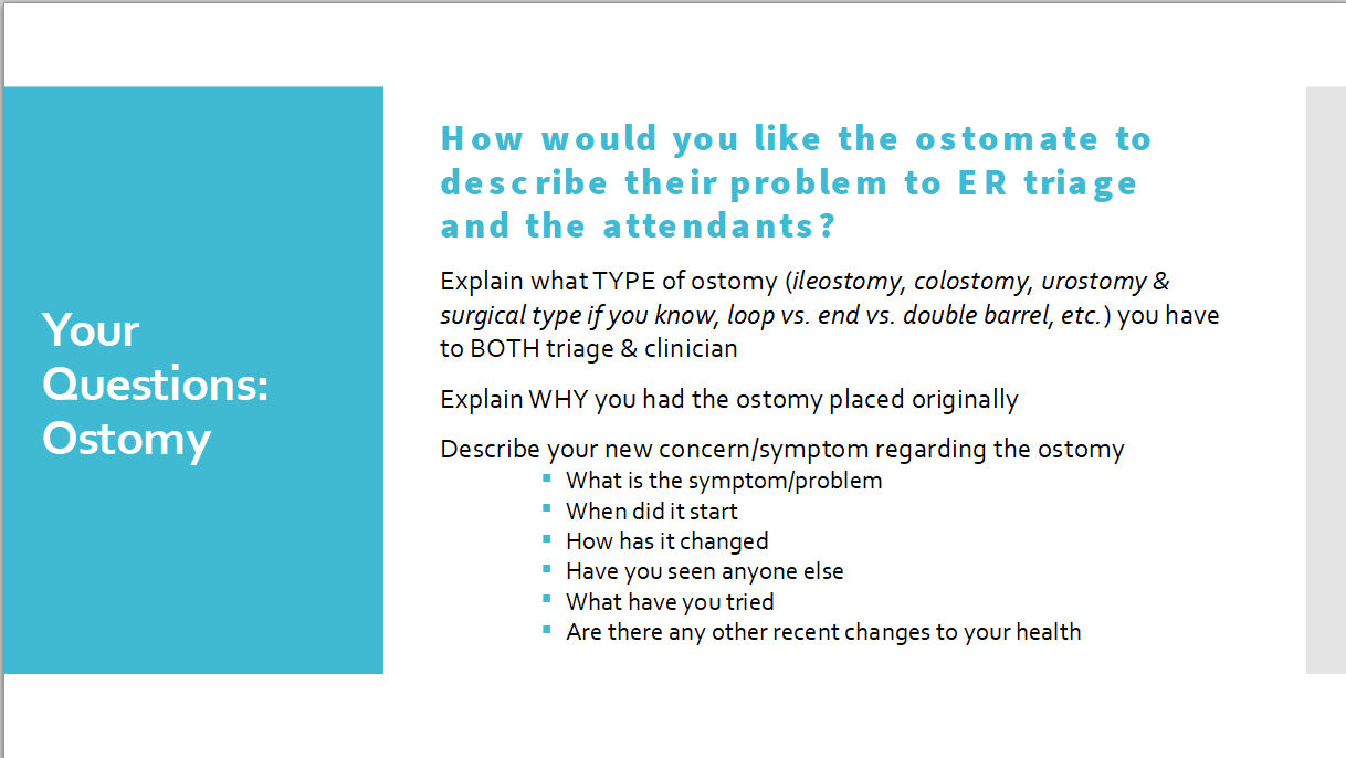 Your Questions: Ostomy