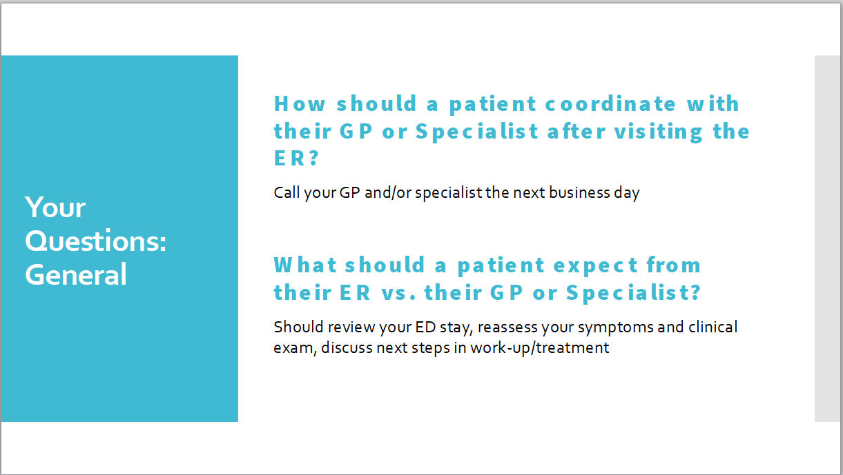 Your General Questions